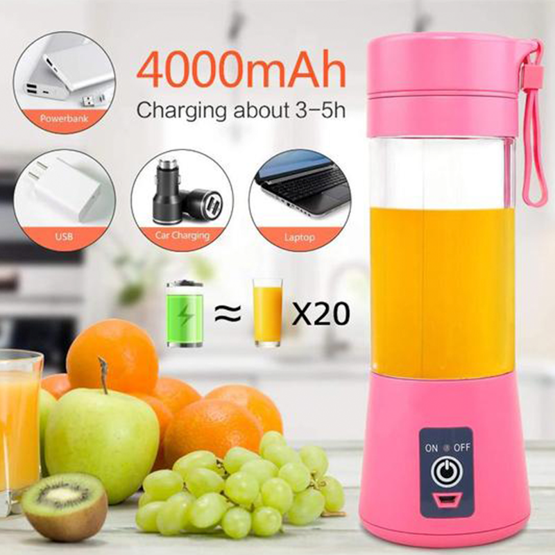 USB Blender portabil 380 ml Multifunctional